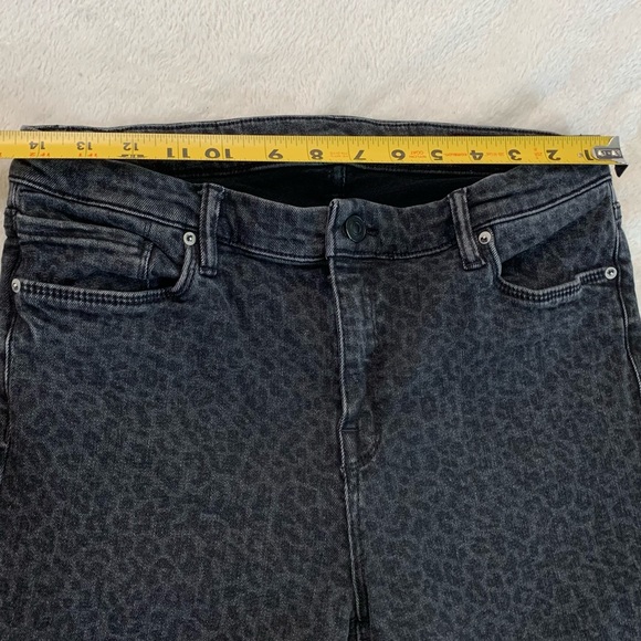 All Saints Black & Gray Grace you Skinny Jeans Size 30 - Picture 8 of 16